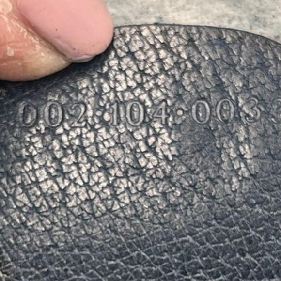 Gucci Designer 80’s Vintage Monogram GG Navy Boston Top Handle Handbag Satchel - Picture 5 of 14